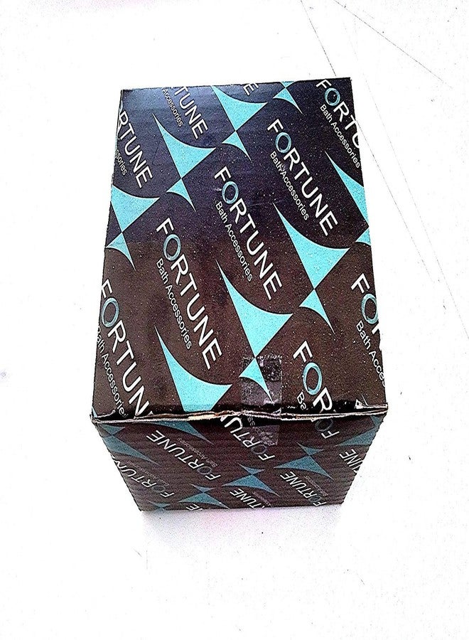 فورتون حامل صابون من الفولاذ المقاوم للصدأ من فورتشن، حامل صابون، صحن صابون، علبة صابون، إكسسوارات حمام للمنازل والفنادق - (طلاء كروم) (عبوة من قطعتين) - Image 4